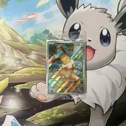 Sealed Eevee Promo #173 Pokemon Center Stamped Card Prismatic Evolutions - Image 1