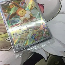 Sealed Eevee Promo #173 Pokemon Center Stamped Card Prismatic Evolutions - Image 2