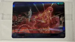 Burning Godzilla's Rampage Godzilla vs Godzilla [BP01] Godzilla Card Game Promo - Image 1