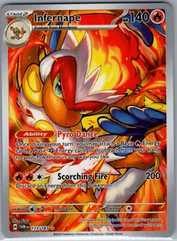 Infernape 173/167 SV06: Twilight Masquerade - Pokemon Card - NM - Image 1