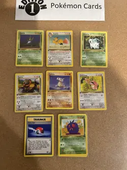 Jungle 1st Edition Pokemon Card Lot Vintage WOTC - Image 1