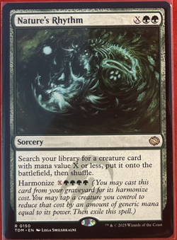 Magic: The Gathering Cards | Nature's Rhythm #150 Tarkir: Dragonstorm - NM - Image 1
