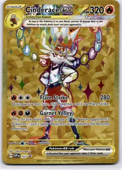 Cinderace ex - Promo SV: Scarlet & Violet Promo Cards 163 NM - Image 1