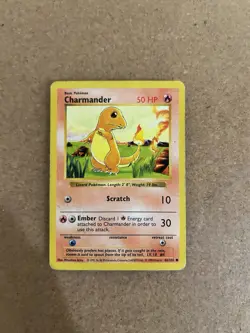 Charmander Shadowless Pokemon Card Lot Vintage WOTC - Image 1
