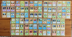 Vintage Base Set, Jungle, Fossil, Base 2 Common & Uncommon 81x Pokemon Card Lot - Image 1