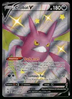 Crobat V - SWSH098 Promo Holo NM Pokemon SWSH: Sword & Shield Promo Cards - Image 1