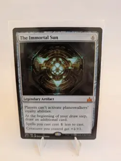 The Immortal Sun - RIX - Lightly Played LP - Magic MTG - Legendary - English - Image 1