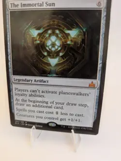 The Immortal Sun - RIX - Lightly Played LP - Magic MTG - Legendary - English - Image 4