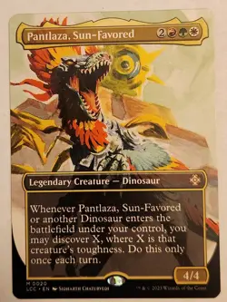 Pantlaza, Sun-Favored (Borderless) #20 Mythic Regular NM+ - Image 1