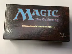 EMPTY INTERNATIONAL Collectors’ Edition Box MTG, Magic the Gathering Rare 1993 - Image 1