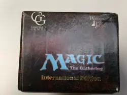 EMPTY INTERNATIONAL Collectors’ Edition Box MTG, Magic the Gathering Rare 1993 - Image 3