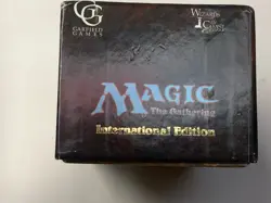 EMPTY INTERNATIONAL Collectors’ Edition Box MTG, Magic the Gathering Rare 1993 - Image 5