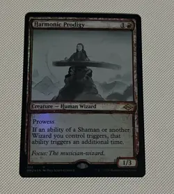 Harmonic Prodigy Showcase Foil NM Modern Horizons 2 Unplayed - Image 1