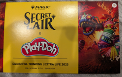 MTG Secret Lair x Play-Doh: Squishful Thinking - Extra Life 2025 FOIL IN HAND - Image 1