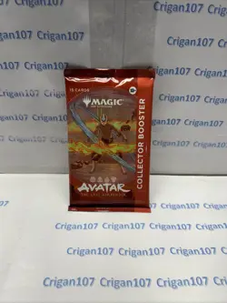 Magic: The Gathering Avatar The Last Airbender Collector Booster Pack New - Image 1