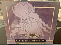 Pokemon Chilling Reign ETB - Shadow Rider - 1 Owner - Sealed, Tear in Wrap - Image 1