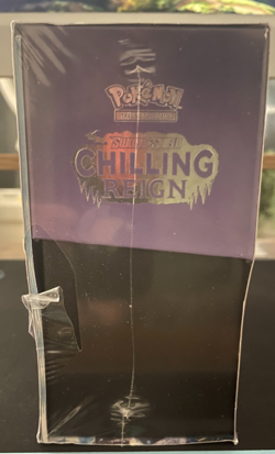 Pokemon Chilling Reign ETB - Shadow Rider - 1 Owner - Sealed, Tear in Wrap - Image 4