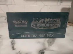 Pokemon TCG :Sun & Moon Crimson Invasion Elite Trainer Box ETB - See Description - Image 5