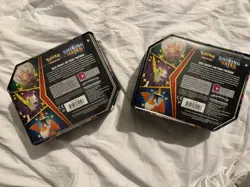 2x Pokemon TCG: Shining Fates Eldegoss V & Cramorant V Tin - Factory Sealed - Image 2