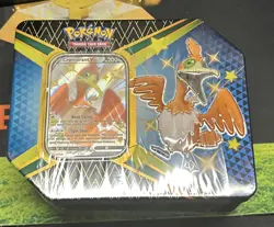 NEW! Pokemon TCG Shining Fates Tin - Cramorant V - Factory Sealed V2 🔥🔥 820650829505 - Image 1