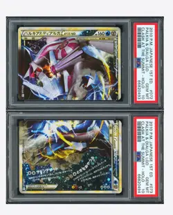 Pokemon PSA 10*2 Sequential Palkia & Dialga Legend Holo 2010 L3 1ST ED. Japanese - Image 1