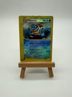 Pokemon Blastoise Reverse Holo HP 36/165 2002 Expedition - Image 5
