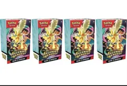 4x Pokemon TCG Mega Evolution Ascended Heroes Booster Bundle PRESALE CONFIRMED! - Image 1
