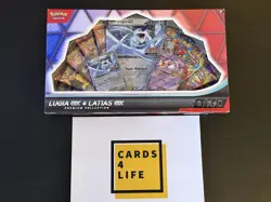 Pokemon TCG Lugia ex & Latias ex Premium Collection Box 10-Packs NEW & SEALED - Image 1