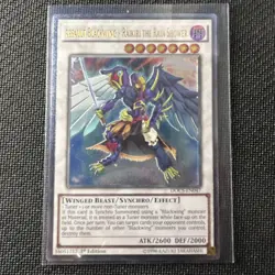 YuGiOh - Assault Blackwing - Raikiri The Rain Shower - Ultimate Rare- DOCS-EN047 - Image 1