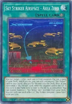 Sky Striker Airspace - Area Zero - MP19-EN269 - Common 1st Edition YuGiOh TCG - Image 1