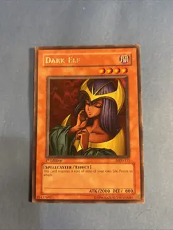 Yu-Gi-Oh! Dark Elf MRD-113 - 1st Edition - Rare Metal Raiders NA Print - Image 1