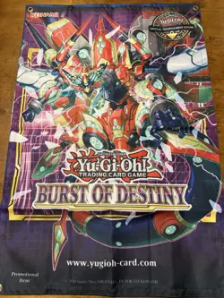 Yu-Gi-Oh! 2021 Burst of Destiny OTS Promotional Banner - Image 1