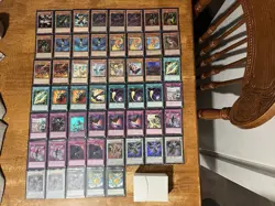 Yugioh Blackwing tournament ready deck Comes Sleeved And Deck Box lot 11 - Image 1