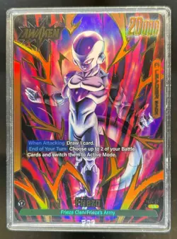 2024 Dragon Ball Fusion World Frieza Premium Leader Collection Leader #FS04-01 - Image 1