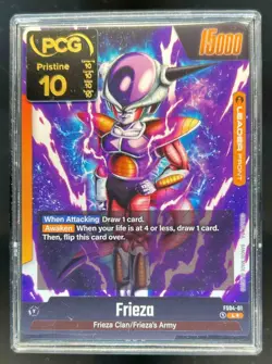 2024 Dragon Ball Fusion World Frieza Premium Leader Collection Leader #FS04-01 - Image 2