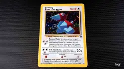 Cool Porygon 15 Wizards Black Star Promo Pokemon Card 2000 LP/HP/DMG w/ Swirl - Image 1