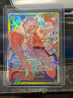 Monkey D Luffy OP05-119 SEC ONE PIECE Card Game OP-05 English TCG - Image 2