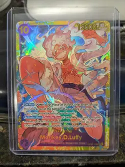 Monkey D Luffy OP05-119 SEC ONE PIECE Card Game OP-05 English TCG - Image 4