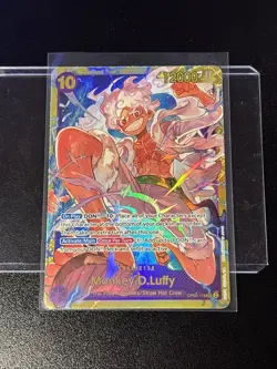 Monkey.D.Luffy OP05-119 SEC - One Piece TCG - English Card Secret Rare - Image 1