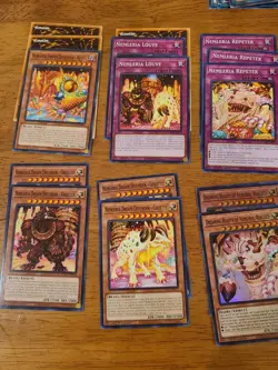 Yugioh Nemleria Gren Maju Deck 40 Cards Dreaming Orochi Defendr Oreiller Couette - Image 1