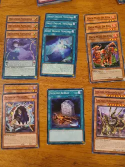 Yugioh Nemleria Gren Maju Deck 40 Cards Dreaming Orochi Defendr Oreiller Couette - Image 2