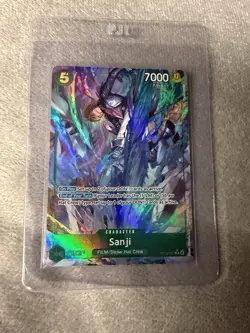 OP13-027 Sanji Rare Alt Art One Piece Card Carrying On His Will English - Image 1