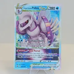 Origin Forme Palkia VSTAR 040/189 Ultra Rare Astral Radiance Pokemon Card - Image 1