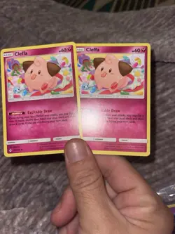 Cleffa 131/214 Nm Discontinued Fairy ODDISH Jelly Bean Candy Art Pokemon Card! - Image 2