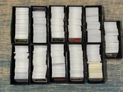✨5436 MEGA/SV/SWSH Pokemon Cards - BULK Lot - COMMONS UNCOMMONS - NO Energies✨ - Image 1