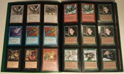 Vintage MTG Magic the Gathering All Rare Card Binder Collection Reserved List - Image 2