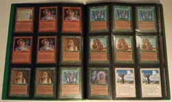 Vintage MTG Magic the Gathering All Rare Card Binder Collection Reserved List - Image 5