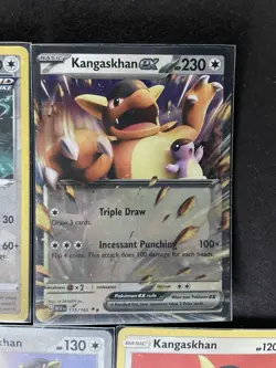 Kangashkan EX 151 (MEW) +4( 1 HOLO Rare+Reverse HOLO Uncommon) 5-card lot - PWE - Image 3