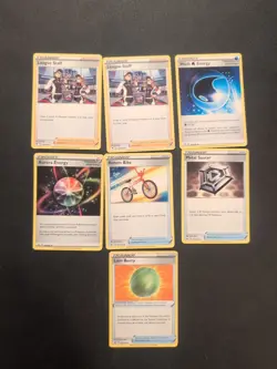 2020 Pokemon Sword &Shield/Vivid Voltage Trainer 7 Card Lot - Image 1