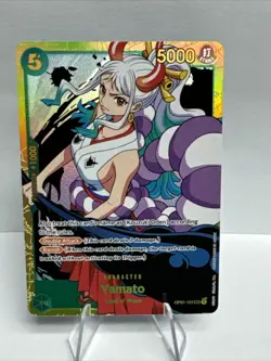 YAMATO OP01-121 Secret Rare SEC One Piece Card Game Romance Dawn English NM/M - Image 1